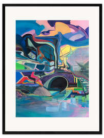 Gerahmter Kunstdruck Welcome