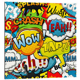 Magnettafel Sprechblasen