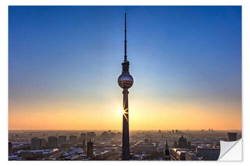 Wall sticker fernsehturm berlin
