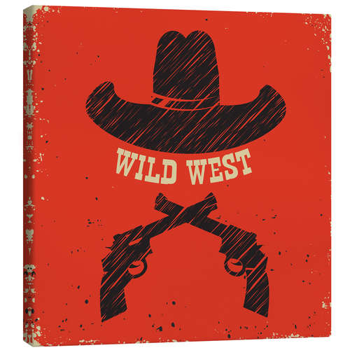 Tableau sur toile Wild West