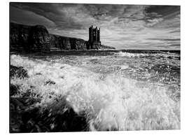 Aluminium print CastlKeis Castle, Wick, Scotland