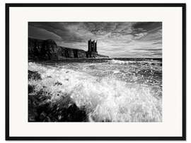 Gerahmter Kunstdruck Keiss Castle, Wick, Schottland