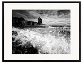 Gerahmter Kunstdruck Keiss Castle, Wick, Schottland