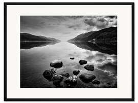 Gerahmter Kunstdruck Loch Ness, Schottland