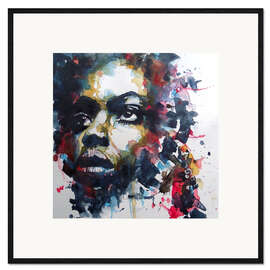 Kunsttryk i ramme Nina Simone