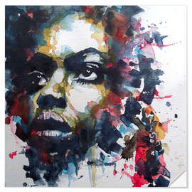 Sticker mural Nina Simone