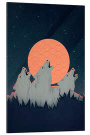 Gallery print Howling Moon