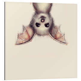 Magnettafel Hängende Fledermaus