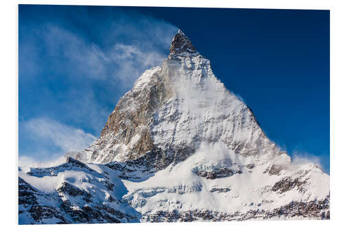 Foam board print Mountain - Matterhorn