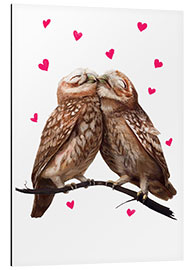 Alumiinitaulu Loving owls