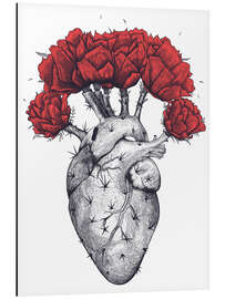 Magnettafel Kaktus-Herz