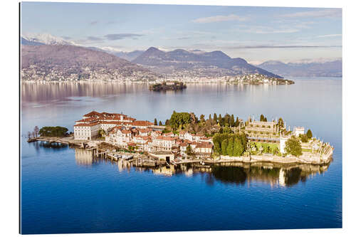 Gallery print Isola Bella on Lake Maggiore at sunset, Italy