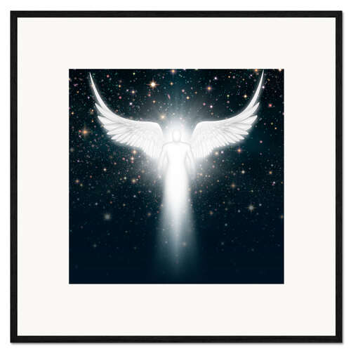 Framed art print White angel