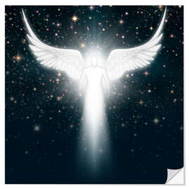 Wall sticker White angel