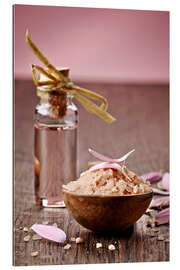 Gallery print Bath salts and aroma oil