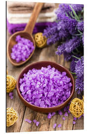 Magnettafel Lavendel Badesalz