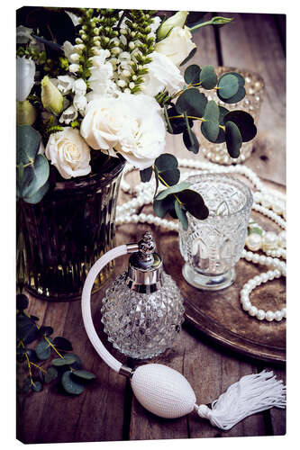 Canvas print Romantic perfume arrangement