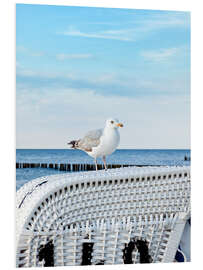 Hartschaumbild Möwchen