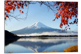 Gallery print Fujiyama in autumn