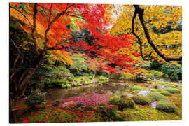 Magnettafel Japanischer Garten