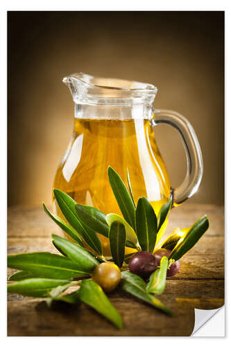 Vinilo para la pared olive oil