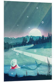 Tableau en PVC A Mermaids Dream