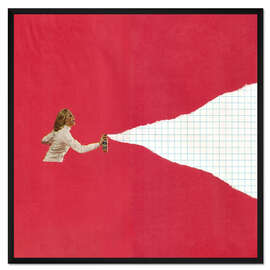 Gerahmter Kunstdruck air breeze