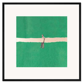 Gerahmter Kunstdruck unhold