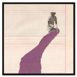 Gerahmter Kunstdruck vine bucket