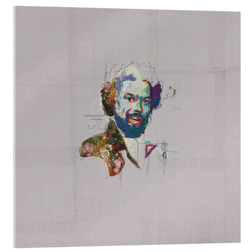 Cuadro de metacrilato gil scott heron