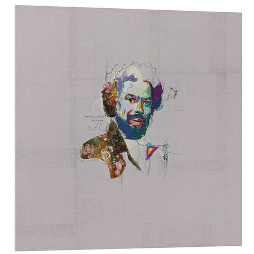 Tableau en PVC gil scott heron