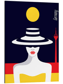 Magnettafel Stilvolle Reise - Deutschland