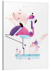 Aluminium print PlacidoFlamingo