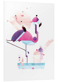 Foam board print PlacidoFlamingo