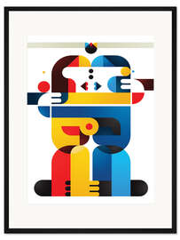 Gerahmter Kunstdruck TheKiss