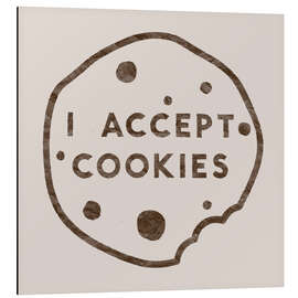 Magnettafel I accept cookies