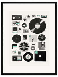 Gerahmter Kunstdruck Data