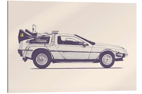 Gallery Print Delorean