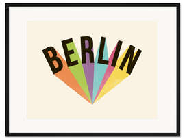 Gerahmter Kunstdruck Berlin
