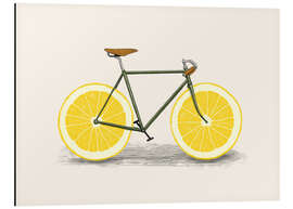 Magnettafel Zitronen-Rad