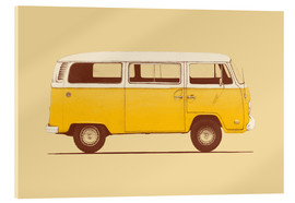 Acrylglasbild  Yellow Van - Florent Bodart