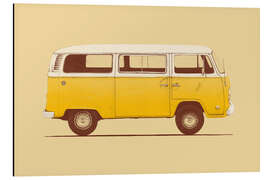 Magnettafel Yellow Van