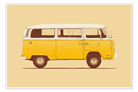 Poster Yellow Van