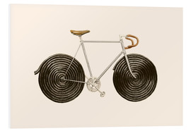 Print på skumplade Lakrids cykel - Florent Bodart