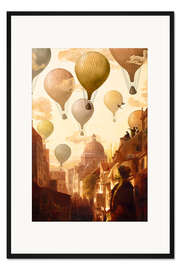 Gerahmter Kunstdruck Voyage to the Unknown