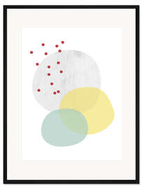 Gerahmter Kunstdruck Planeten