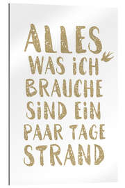 Gallery Print Ein paar Tage Strand