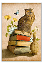 Póster  Wise Owl - Diogo Veríssimo
