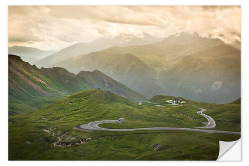 Sticker mural Grossglockner High Alpine Road, Austria