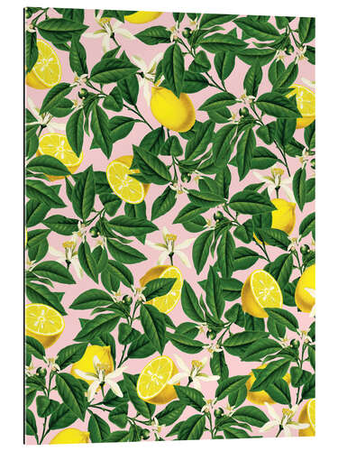 Gallery print Leaves and lemons